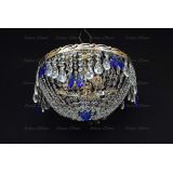 Люстра Анжелика журавлик синяя в Магнитогорске