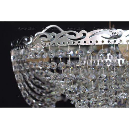 Люстра Анжелика Волна  в Магнитогорске Гусь Хрустальный