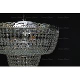 Люстра Анжелика Куколка, цвет фурнитуры: серебро, Люстры Гусь Хрустальный Люстра Анжелика Куколка, цвет фурнитуры: серебро, Люстры Гусь Хрустальный