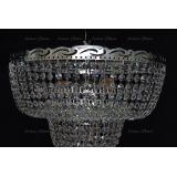 Люстра Анжелика Куколка, цвет фурнитуры: серебро, Люстры Гусь Хрустальный Люстра Анжелика Куколка, цвет фурнитуры: серебро, Люстры Гусь Хрустальный