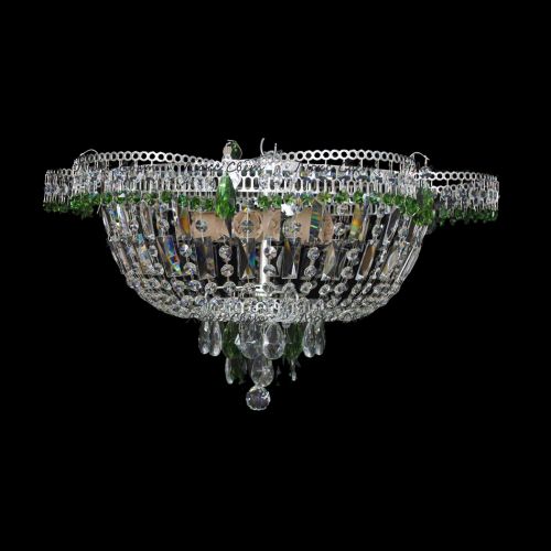 Люстра Ромашка цветная в Магнитогорске Гусь Хрустальный