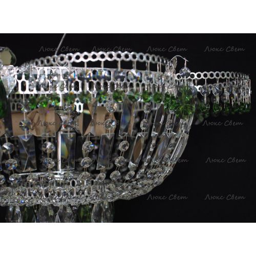 Люстра Ромашка цветная в Магнитогорске Гусь Хрустальный