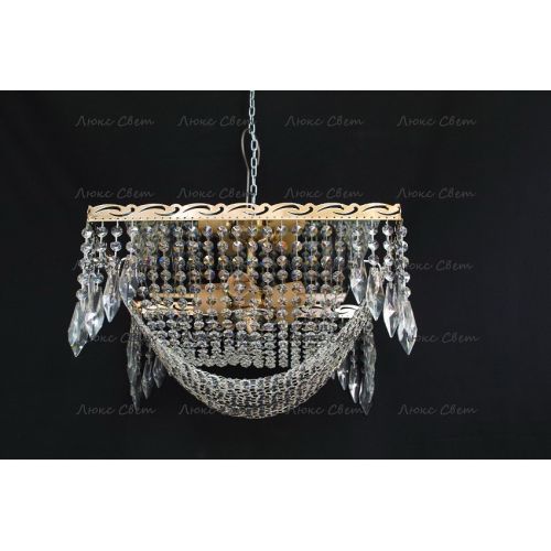 Люстра Квадрат Перо в Магнитогорске Гусь Хрустальный