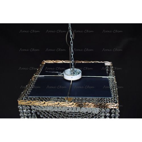 Люстра Квадрат Перо в Магнитогорске Гусь Хрустальный