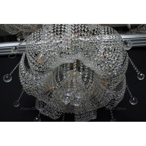 Люстра Лотос Астра 6 ламп в Магнитогорске Гусь Хрустальный