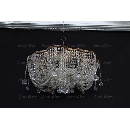 Люстра Лотос Астра 6 ламп в Магнитогорске Гусь Хрустальный