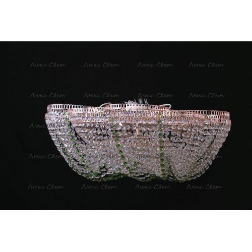 Люстра Лотос  Елена цветная № 1 в Магнитогорске Гусь Хрустальный