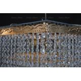 Люстра Квадрат гамма дубик длинная в Магнитогорске