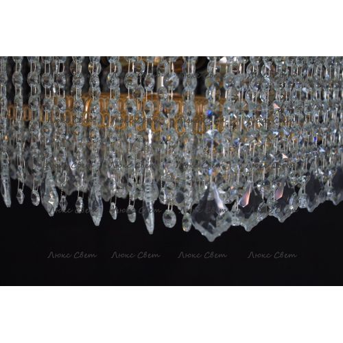 Люстра Квадрат гамма дубик длинная в Магнитогорске Гусь Хрустальный