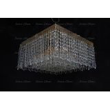 Люстра Квадрат гамма дубик длинная в Магнитогорске