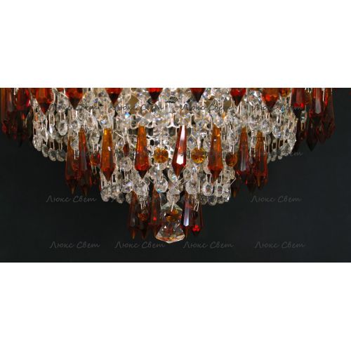 Люстра Ромашка хризантема чайная карандаш большой в Магнитогорске Гусь Хрустальный