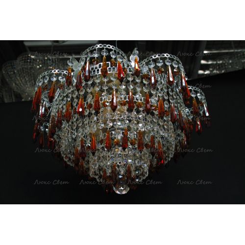 Люстра Ромашка хризантема чайная карандаш большой в Магнитогорске Гусь Хрустальный