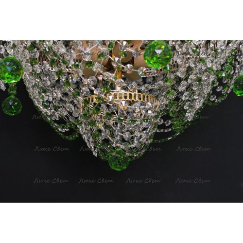 Люстра Ромашка Аленка цветная в Магнитогорске Гусь Хрустальный