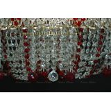 Люстра Водоворот Мария красная  в Магнитогорске