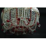 Люстра Водоворот Мария красная  в Магнитогорске