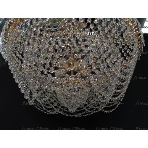 Люстра Водопад Роза в Магнитогорске Гусь Хрустальный