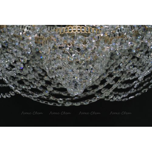 Люстра Водопад Роза в Магнитогорске Гусь Хрустальный