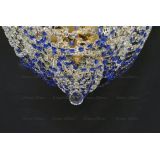 Люстра Водопад Роза синяя в Магнитогорске