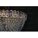 Люстра Водопад Роза синяя в Магнитогорске