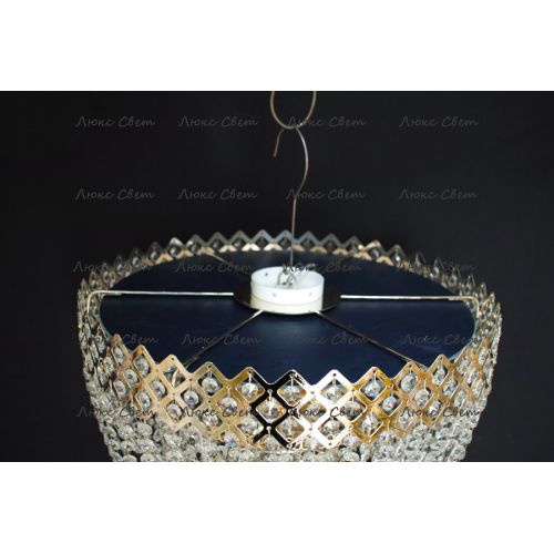 Люстра Водопад корона № 3 в Магнитогорске Гусь Хрустальный