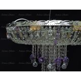 Люстра Анжелика 1 шар 40 мм фиолетовая в Магнитогорске