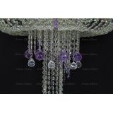 Люстра Анжелика 1 шар 40 мм фиолетовая в Магнитогорске