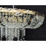 Люстра Анжелика 1 шар 40 мм черная в Магнитогорске