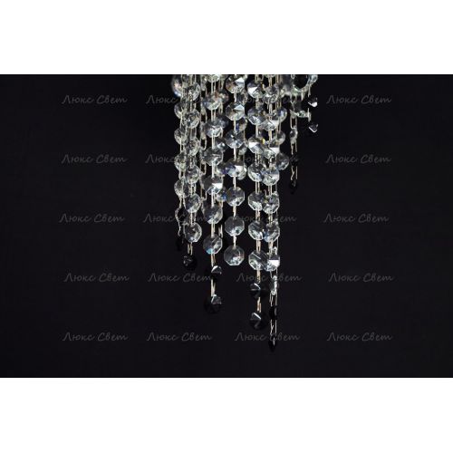 Люстра Анжелика 1 шар 40 мм черная в Магнитогорске Гусь Хрустальный