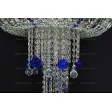 Люстра Анжелика 1 шар 40 синяя в Магнитогорске