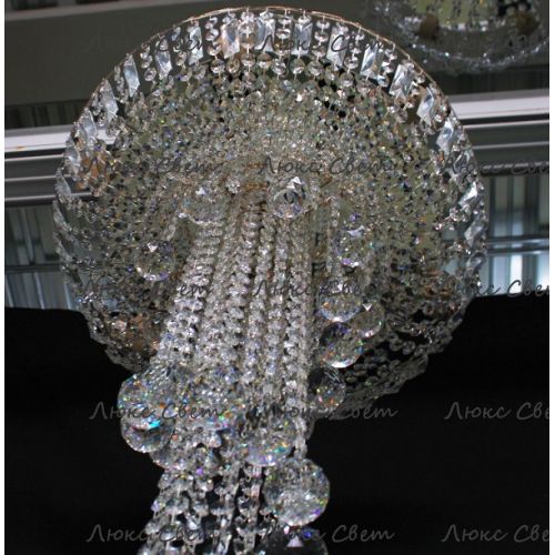 Люстра Анжелика №2 шар 40 в Магнитогорске Гусь Хрустальный