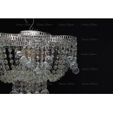 Люстра Лотос Анна, цвет фурнитуры: серебро, Люстры Гусь Хрустальный Люстра Лотос Анна, цвет фурнитуры: серебро, Люстры Гусь Хрустальный