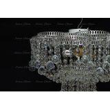 Люстра Лотос Анна, цвет фурнитуры: серебро, Люстры Гусь Хрустальный Люстра Лотос Анна, цвет фурнитуры: серебро, Люстры Гусь Хрустальный