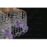 Люстра Космос шар 40 мм фиолетовая в Магнитогорске