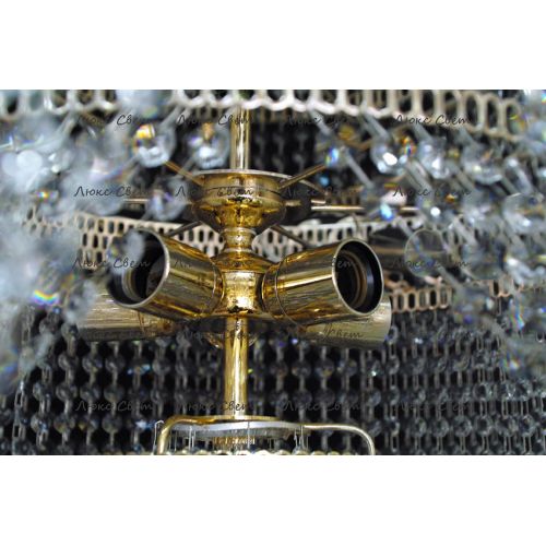 Люстра Водопад длинный в Магнитогорске Гусь Хрустальный