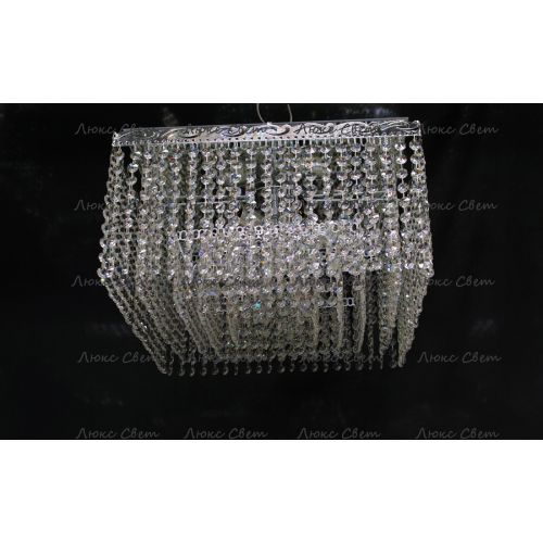 Люстра Квадрат гамма длинная в Магнитогорске Гусь Хрустальный