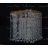 Люстра Квадрат гамма 53 см шар 30 мм в Магнитогорске Люстра Квадрат гамма 53 см шар 30 мм в Магнитогорске