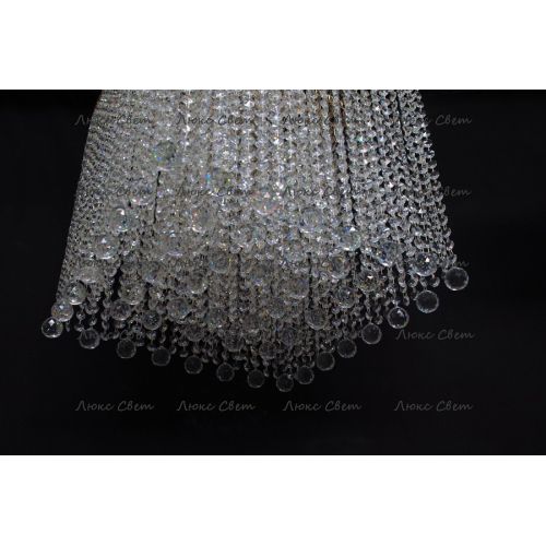 Люстра Квадрат гамма 53 см шар 30 мм  в Магнитогорске Гусь Хрустальный