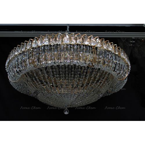 Люстра Кольцо Купол 2 - 1000 мм в Магнитогорске Гусь Хрустальный