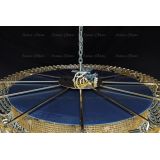 Люстра Кольцо купол 2 - 1000 мм пластина  в Магнитогорске