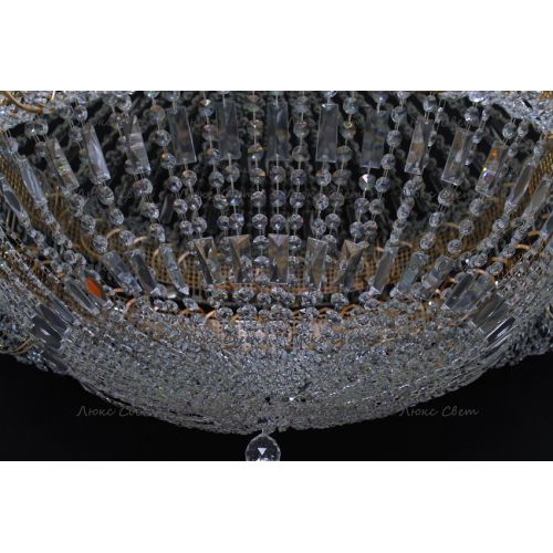 Люстра Кольцо Купол 2 - 1000 мм в Магнитогорске Гусь Хрустальный