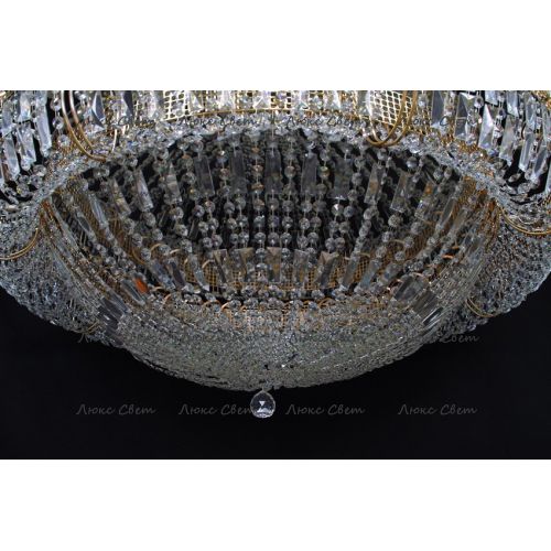 Люстра Кольцо Купол 2 - 1000 мм в Магнитогорске Гусь Хрустальный