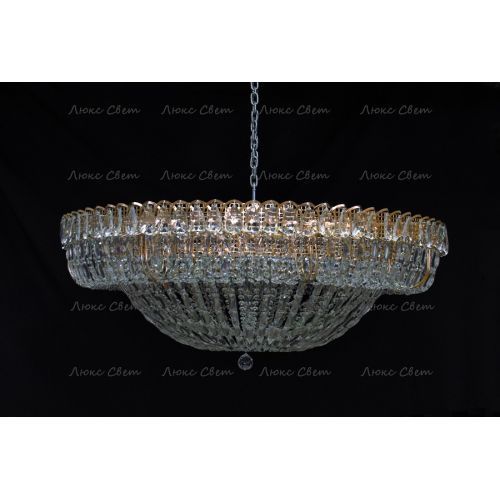 Люстра Кольцо купол 2 - 1000 мм пластина  в Магнитогорске Гусь Хрустальный