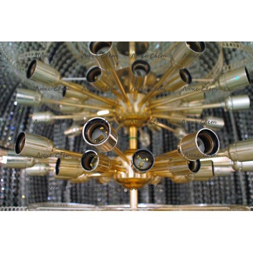 Люстра Лотос 1500 мм в Магнитогорске Гусь Хрустальный