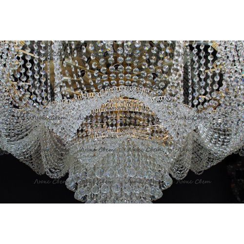 Люстра Лотос 1500 мм в Магнитогорске Гусь Хрустальный