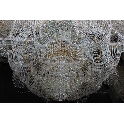 Люстра Лотос 1500 мм в Магнитогорске Гусь Хрустальный