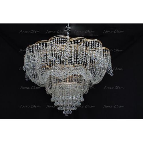 Люстра Лотос 1000 мм  в Магнитогорске Гусь Хрустальный