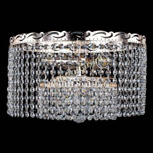 Люстра Анжелика 3 лампы + низ 1 в Магнитогорске Гусь Хрустальный