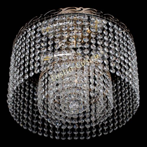 Люстра Анжелика 3 лампы + низ 1 в Магнитогорске Гусь Хрустальный