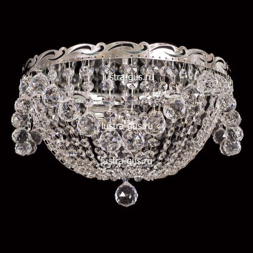 Люстра Анжелика 3 лампы шар 30 мм в Магнитогорске Гусь Хрустальный