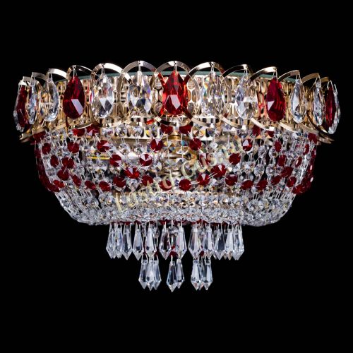 Люстра Астра Ажур красная в Магнитогорске Люстра Астра Ажур красная в Магнитогорске